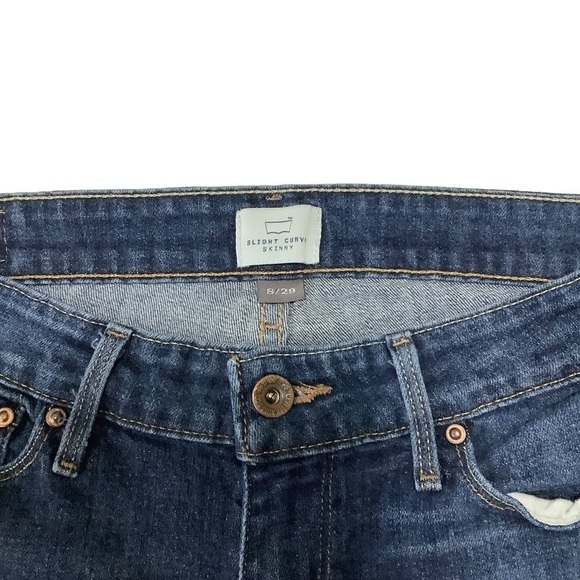 Levi’s Slight Curve Skinny Jeans Sz 8 Medium Blue Wash - Picture 3 of 8